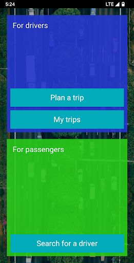 Android application City fellow travelers screenshort