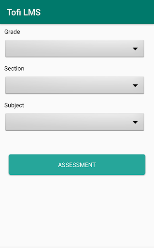 TOFI LMS Screen 2