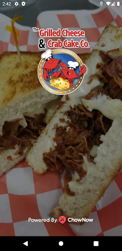 Android application Grilled Cheese & Crab Cake Co. screenshort