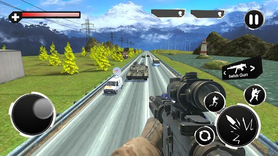 Traffic Sniper Shoot – FPS Gun War For PC installation