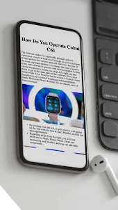 Colmi c61 smart watch guide