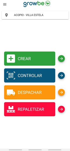 Android application Growbe screenshort