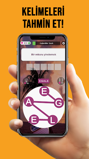 Android application KelimeVizyonum, Modern Bulmaca screenshort