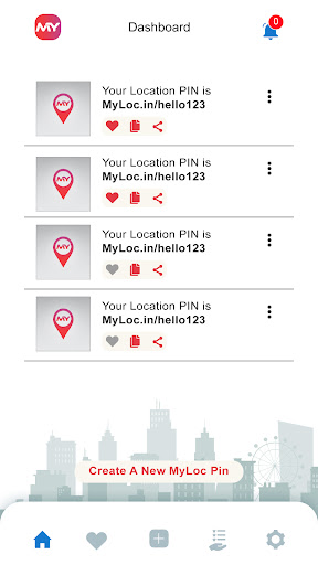 MyLoc - Name your Location Screen 3