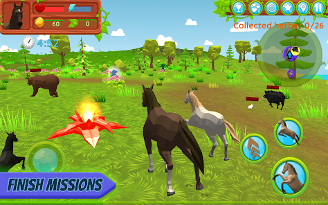 Captura de Pantalla 3 Horse Family: Animal Simulator android