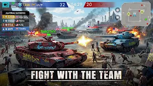 Doomsday Tank:Zombie PVP Brawl - Screenshot 3