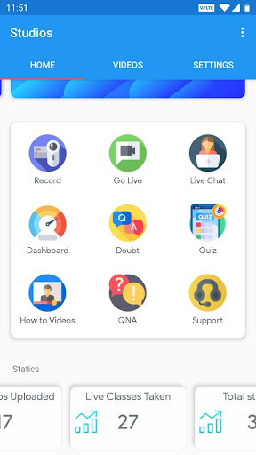Android application EverDemy Studios(Online Teachi screenshort