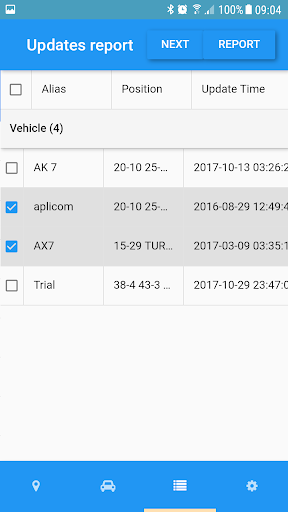 Fleet Observer Screen 3