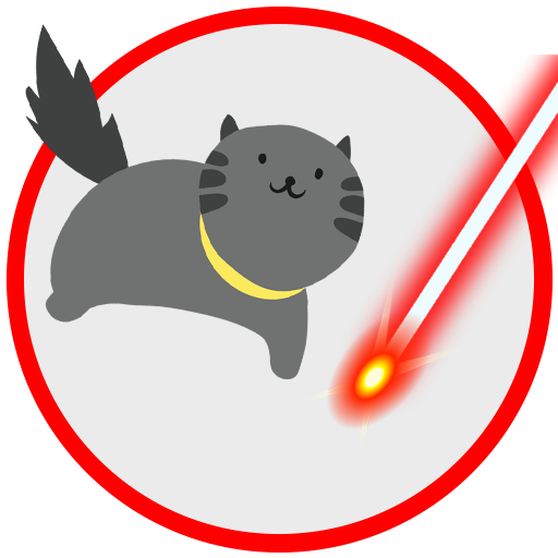 Laser for cat. Lazer simulator icon