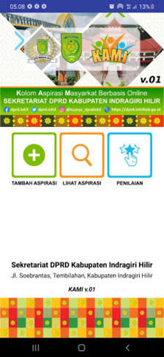 KAMI Setwan Kab. Inhil Screen 2