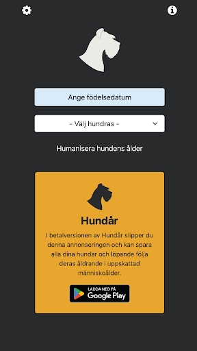 Android application Hundår Basic screenshort
