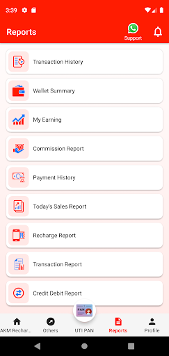 AKM Recharge and Bill Payment Screen 2