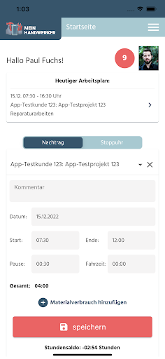 App preview