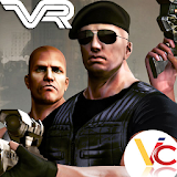 VR Commando shooting icon