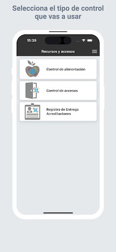 Control Eventos Hércules Screen 2