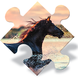 Horses Jigsaw Puzzles Free icon