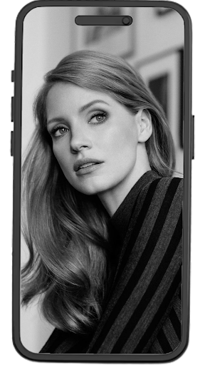 Android application Jessica Chastain Wallpapers screenshort