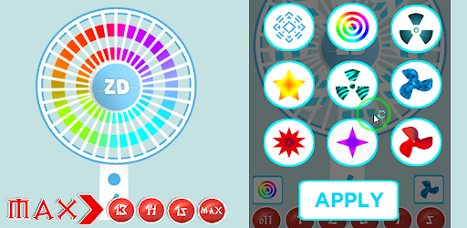 Portable fan simulator turbo m Screen 3