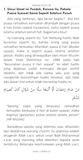 Harus Diketahui Puasa Syawal Screen 3