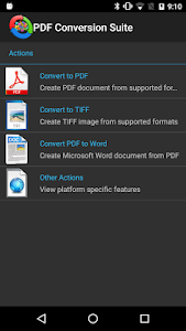 PDF Conversion Suite Unknown