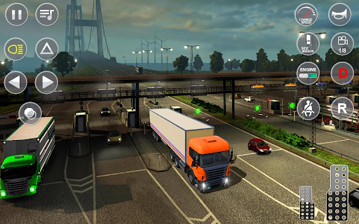 Euro Truck Driving Games 3D screenshots 1