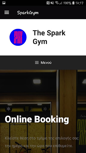 TheSpark App Screen 2