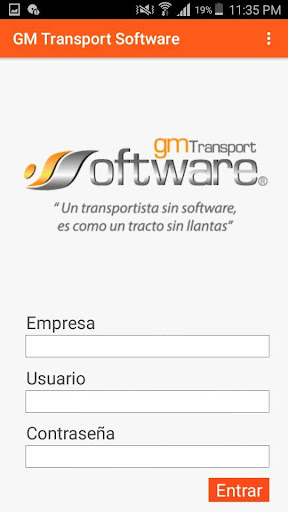 Android application GMTERP screenshort