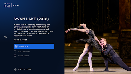 Royal Opera House Stream Screen 2