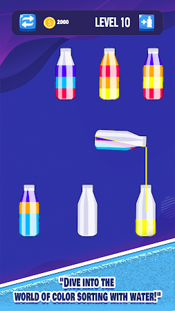 Game screenshot Perfect sort: Water Puzzle mod apk