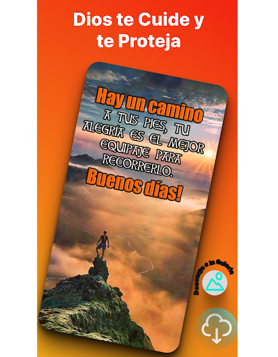 Android application Reflexiones de Buenos Dias screenshort