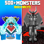 500 Mobs Mods for Minecraft PE