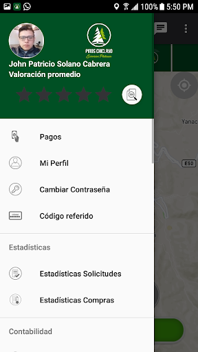 Pinos Chiclayo conductor Screen 2