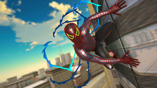 Spider Robot Rope Hero Rescue