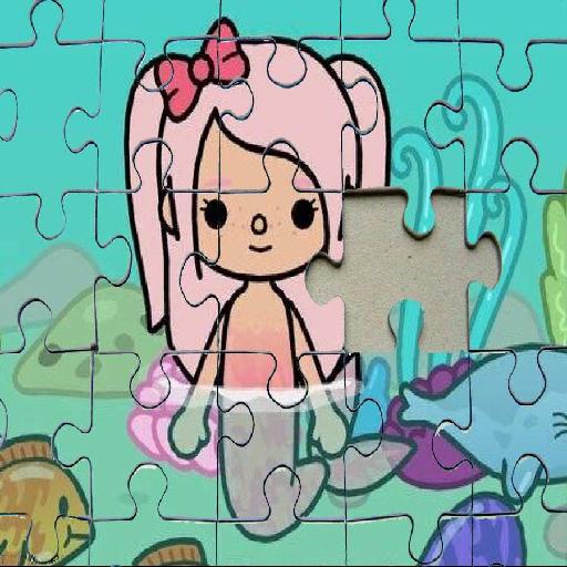 Toca Boca Mermaid  Puzzle Game