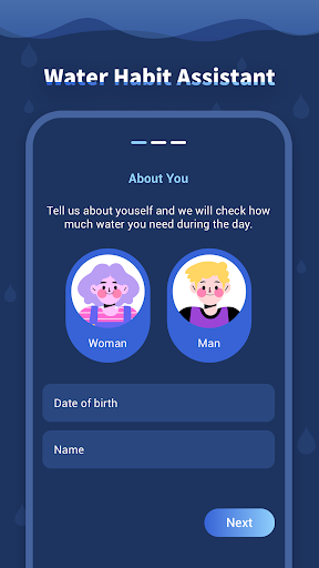 Water Habit Assistant Screen 3