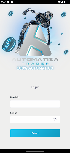Android application Automatiza Trader screenshort