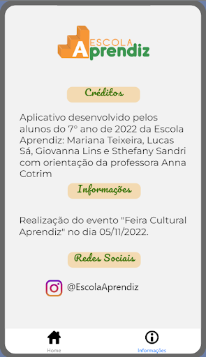 Feira Cultural - Aprendiz Screen 2