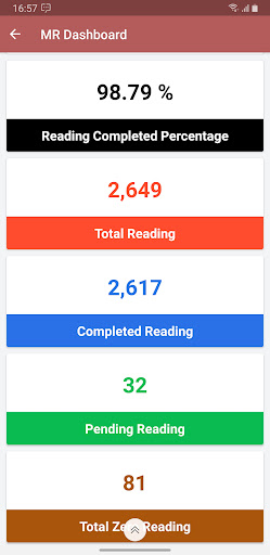 Android application DCM PrintCount screenshort