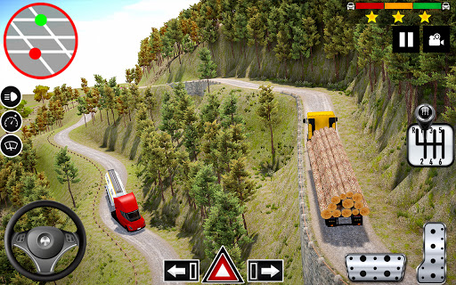 Log Transporter Truck Driving : Truck Games 2021 screenshots 8