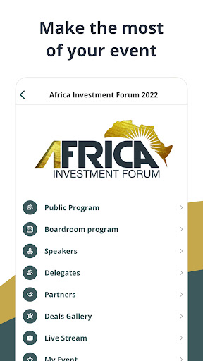 Android application AIF 2022 screenshort