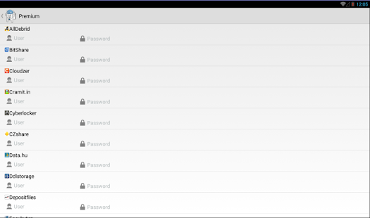 Ponydroid Download Manager Bildschirmfoto