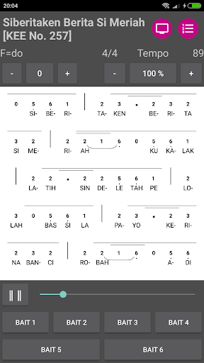 Musik Digital GBKP Versi Andro Screen 3
