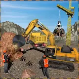 Stone Crusher Crane Driver: Off Road Construction icon