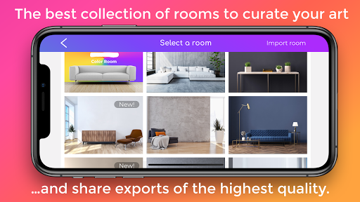 Artrooms - Art on Walls Insitu Screenshot 2 - AppWisp.com