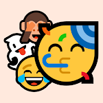 Cover Image of 下载 Flat Emojis Stickers - WA  APK