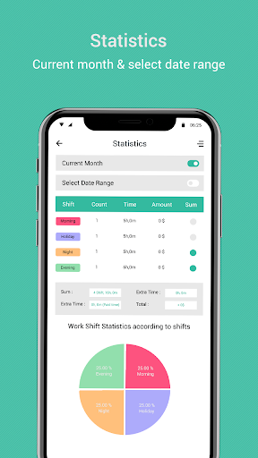 Work Shift Calendar  Planner