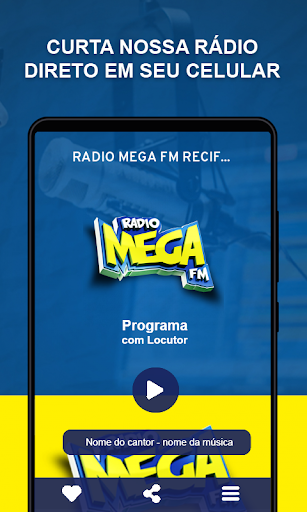 Android application Rádio Mega FM Recife screenshort