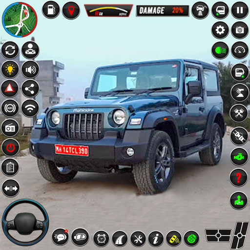 4x4 Mountain Jeep Driving Game