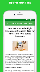 How to be Real Estate Investor