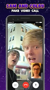 Sam and Colby Fake Video Call